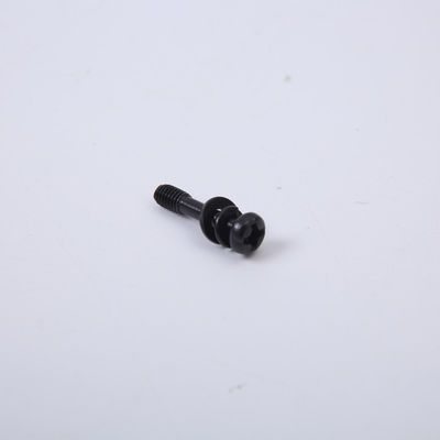 De zwarte Zink Geplateerde Schroeven om Hoofd met Wasmachine Drievoudige Reeks, kruisen Ingelast Pan Head Screw