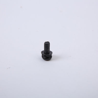 Kruis In een nis gezette Zwarte Ronde Hoofd Vlakke de Lentewasmachine M2M3M4M6 van Pan Head Screws GB9074.8