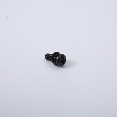 Kruis In een nis gezette Zwarte Ronde Hoofd Vlakke de Lentewasmachine M2M3M4M6 van Pan Head Screws GB9074.8