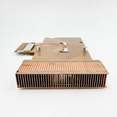 zuiver koper heatsink, high-density tandradiator, elektronische componenten, schoptand heatsink, koperplaat