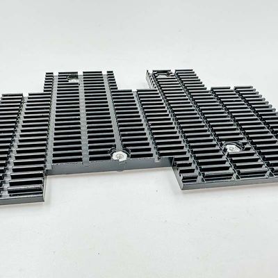 De Legering van het douanealuminium Heatsink 3240 11mm Geoxydeerd Zwart Elektronisch Chip Heat Sink
