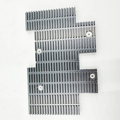 De Legering van het douanealuminium Heatsink 3240 11mm Geoxydeerd Zwart Elektronisch Chip Heat Sink