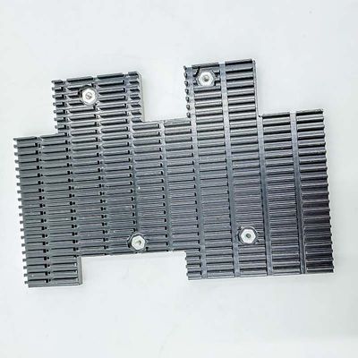 De Legering van het douanealuminium Heatsink 3240 11mm Geoxydeerd Zwart Elektronisch Chip Heat Sink