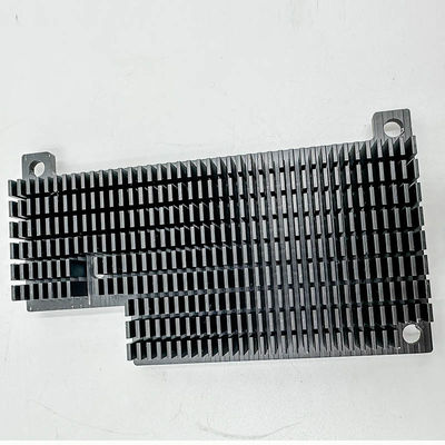 Koelsysteem Zwarte Geanodiseerde Heatsink, Douanealuminium cpu Heatsink