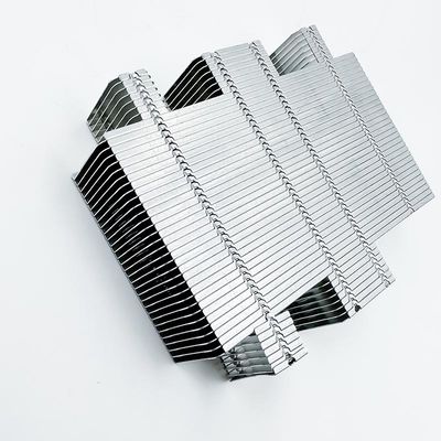 Aangepaste CNC die de Vinnen van de het Aluminiumradiator van het Delenkoper voor cpu machinaal bewerken