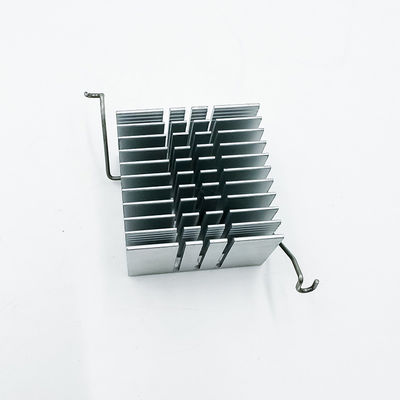 Computer cpu die CNC van het Bladheatsink van het Delenaluminium de Ingelaste Radiator Metaal machinaal bewerkt