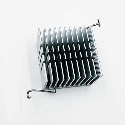 Computer cpu die CNC van het Bladheatsink van het Delenaluminium de Ingelaste Radiator Metaal machinaal bewerkt
