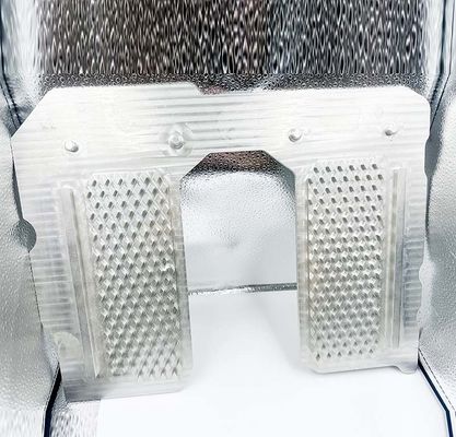 CNC die Aluminiumlaptop grondplaat, Laptop heatsink van de het aluminiumlegering van de koelventilator Hoge macht super stille laptop basis machinaal bewerkt