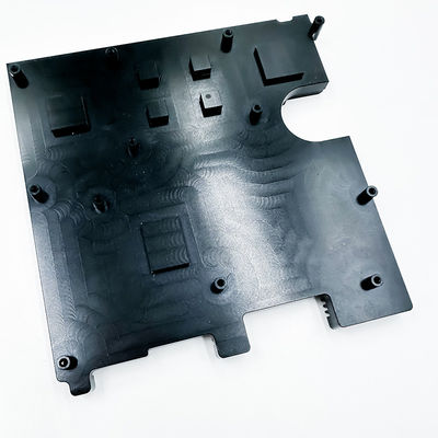 Automobiele CNC die Radiator van Heatsink van het Delenaluminium de Zwarte Geanodiseerde machinaal bewerken