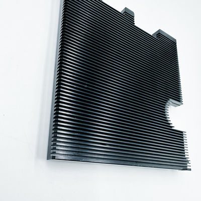 Automobiele CNC die Radiator van Heatsink van het Delenaluminium de Zwarte Geanodiseerde machinaal bewerken