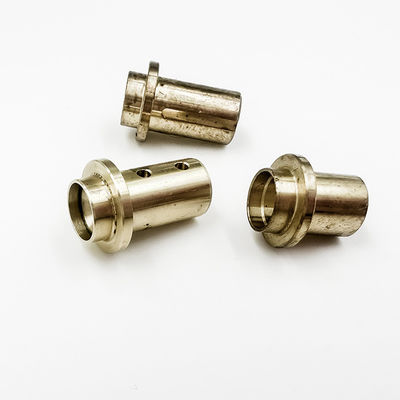 CNC die Gedraaide Componenten van de Messings de Schroeven Aangepaste Precisie Messing machinaal bewerken