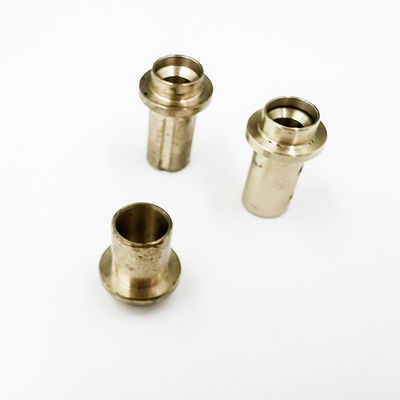CNC die Gedraaide Componenten van de Messings de Schroeven Aangepaste Precisie Messing machinaal bewerken