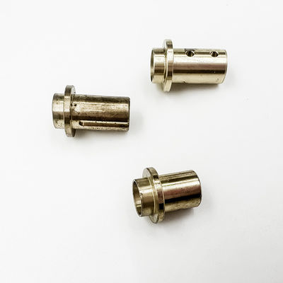 CNC die Gedraaide Componenten van de Messings de Schroeven Aangepaste Precisie Messing machinaal bewerken