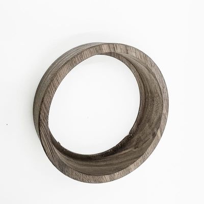 Houten Snel Prototype die Zwarte de Kalenderbasis machinaal bewerken van de Okkernootlijst