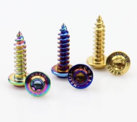 Het M4m5 Titanium schroeft 304 Hoofd Zelf Onttrekkende Schroeven van de Roestvrij staalflens