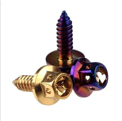 Het M4m5 Titanium schroeft 304 Hoofd Zelf Onttrekkende Schroeven van de Roestvrij staalflens