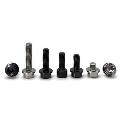 M6 schroeft het Titanium Titaniumbevestigingsmiddelen Met hoge weerstand tot een kom vormt Hoofd Hexagonale Schroef