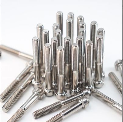 Van de de Hexuitdraaicontactdoos van de titaniumlegering de de Schroefbouten vormen Hoofd de Legeringsschroeven tot een kom van het Schroeftitanium