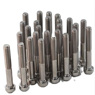 Van de de Hexuitdraaicontactdoos van de titaniumlegering de de Schroefbouten vormen Hoofd de Legeringsschroeven tot een kom van het Schroeftitanium