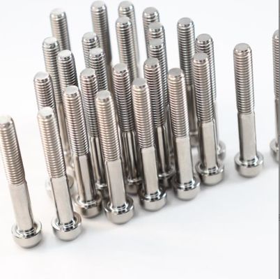 Van de de Hexuitdraaicontactdoos van de titaniumlegering de de Schroefbouten vormen Hoofd de Legeringsschroeven tot een kom van het Schroeftitanium