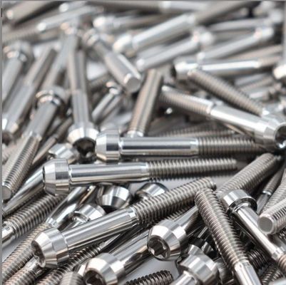 Van de de Hexuitdraaicontactdoos van de titaniumlegering de de Schroefbouten vormen Hoofd de Legeringsschroeven tot een kom van het Schroeftitanium