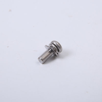 M2 M2.5 M3 M4 Roestvrij staalschroeven om Hoofdpan head bolt with washer-Combinatie