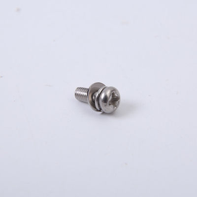 M2 M2.5 M3 M4 Roestvrij staalschroeven om Hoofdpan head bolt with washer-Combinatie