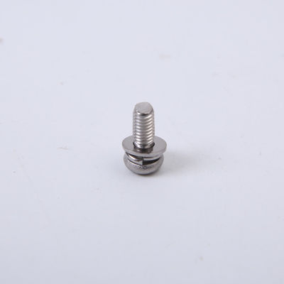 M2 M2.5 M3 M4 Roestvrij staalschroeven om Hoofdpan head bolt with washer-Combinatie