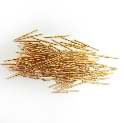 Van de de Testsonde van de messings de Goud Geplateerd Stevig Naald Goud Geplateerd Speld van Pogo/de Lentevingerhoedje