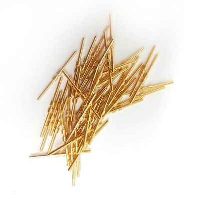 Van de de Testsonde van de messings de Goud Geplateerd Stevig Naald Goud Geplateerd Speld van Pogo/de Lentevingerhoedje