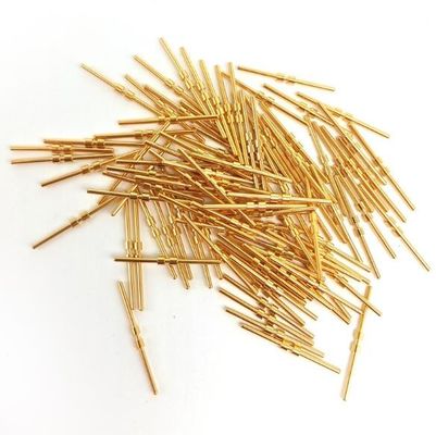 Van de de Testsonde van de messings de Goud Geplateerd Stevig Naald Goud Geplateerd Speld van Pogo/de Lentevingerhoedje