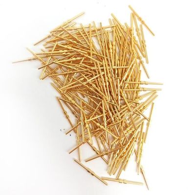 Van de de Testsonde van de messings de Goud Geplateerd Stevig Naald Goud Geplateerd Speld van Pogo/de Lentevingerhoedje