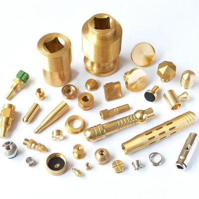 Niet genormaliseerde de Delen Mechanische Hardware die van het Douanemessing CNC Draaibank het Draaien machinaal bewerken
