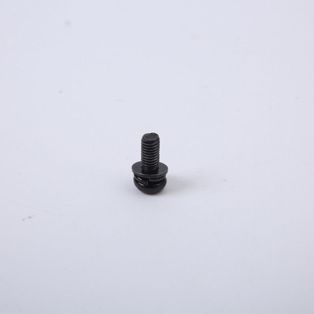 Kruis In een nis gezette Zwarte Ronde Hoofd Vlakke de Lentewasmachine M2M3M4M6 van Pan Head Screws GB9074.8